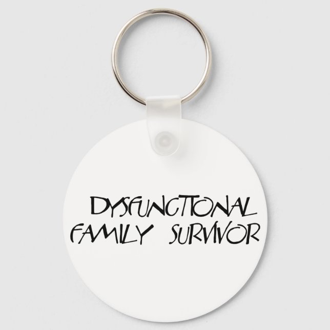 Dysfunctional Family Keychain (Front)