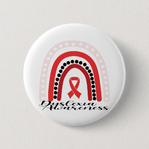 Dyslexia Awareness 2 Inch Round Button