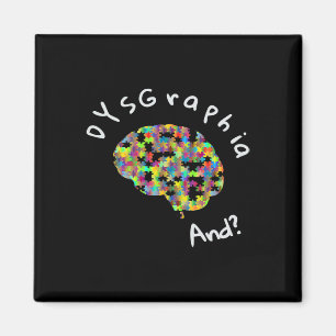 Dyslexia Awareness Dysgraphia Writing Learning Dis Magnet
