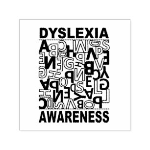 Dyslexia Awareness Dyslexia Teachers Students  Self-inking Stamp