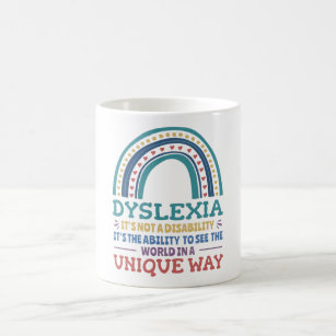 Dyslexia Awareness Dyslexic Coffee Mug