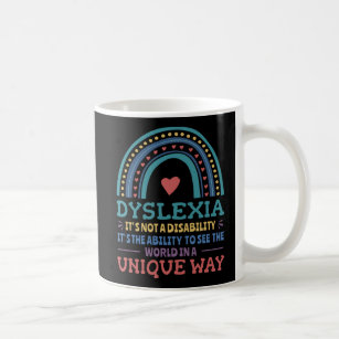 Dyslexia Awareness Dyslexic Coffee Mug
