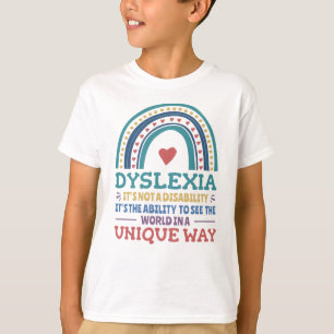 Dyslexia Awareness Dyslexic T-Shirt