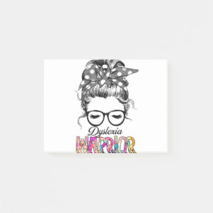 Dyslexia Awareness Month Ribbon Gifts Post-it Notes