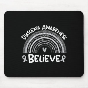 Dyslexia Awareness Month Shirt Dyslexia  Mouse Pad