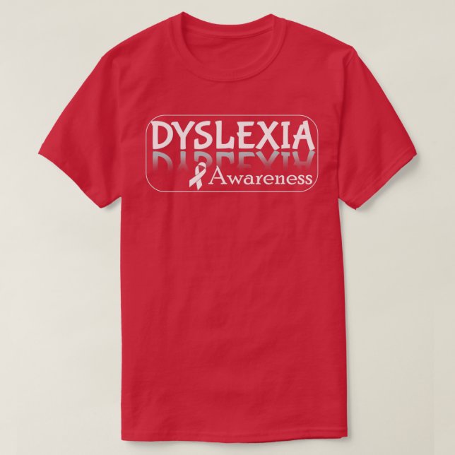 Dyslexia Awareness Neurodiversity Acceptance Suppo T-Shirt (Design Front)