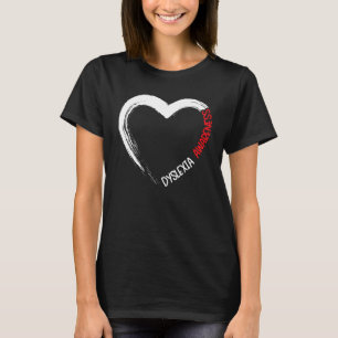 Dyslexia Awareness Reading Disorder Learning Disab T-Shirt