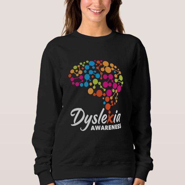 Dyslexia Awareness Sweatshirt (Front)