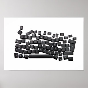 dyslexia keyboard computer letter button read writ poster
