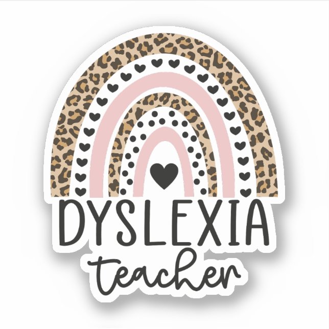 Dyslexia Teacher Dyslexia Awareness Month (Front)