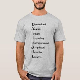 Dyslexic Acrostic Poem T-Shirt