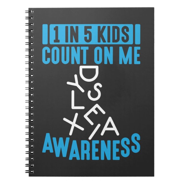 Dyslexic Reading Therapy Dyslexia Therapist Notebook (Front)