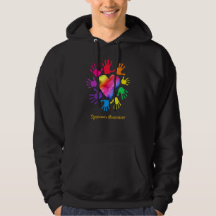 Dyspraxia Awareness Hands Dyspraxia Hoodie