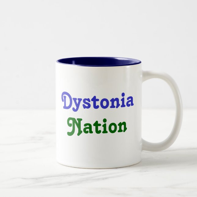Dystonia Nation Mu3 Two-Tone Coffee Mug (Right)