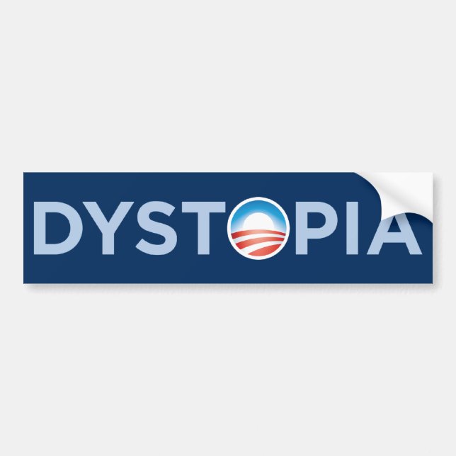 Dystopia Bumper Sticker (Front)