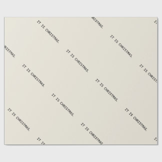 Dystopian Christmas Wrapping Paper