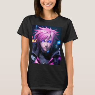 Dystopian Cyberpunk Sci-Fi Future Street Punk 01 T-Shirt