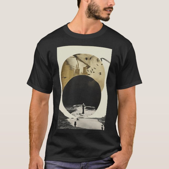 Dystopian Realism: Embrace the Enigma of Toshiko O T-Shirt (Front)