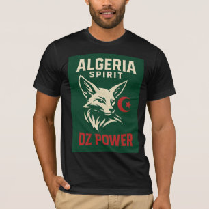 DZ POWER - Algérie Spirit Fennec Design T-shirt