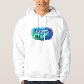 DZD Logo Swirling Colours Hoodie