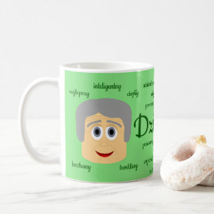 Dziadek - green coffee mug