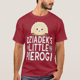 Dziadek Little Pierogi  Kids Polish Pride Poland T-Shirt