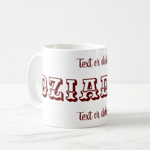 Dziadziu Polish Grandfather Personalized  Coffee Mug