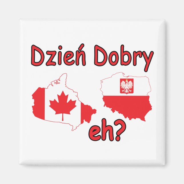Dzien Dobry, eh? Magnet (Front)