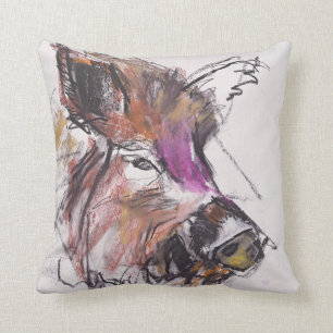 Dzik Throw Pillow