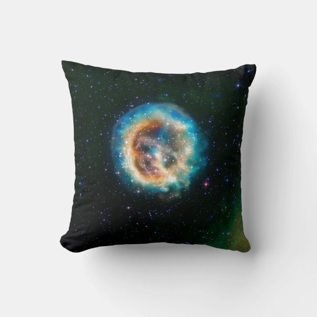 E0102, Adding a New Dimension to an Old Explosion Throw Pillow (Front)