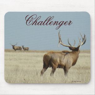 E20 Bull Elk Challenger Mouse Pad