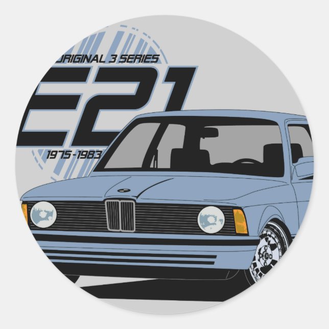 E21 The first 3 series Sticker (Front)