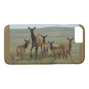 E44 Cow Elk and Calves iPhone 8/7 Case