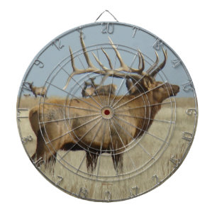 E4 Bull Elk Herd Master Dartboard