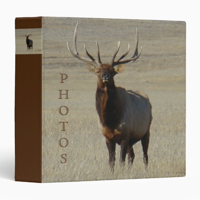 E59 Bull Elk Binder (Front/Spine)