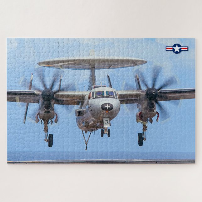 E-2C HAWKEYE (20x30 inches) Jigsaw Puzzle (Horizontal)
