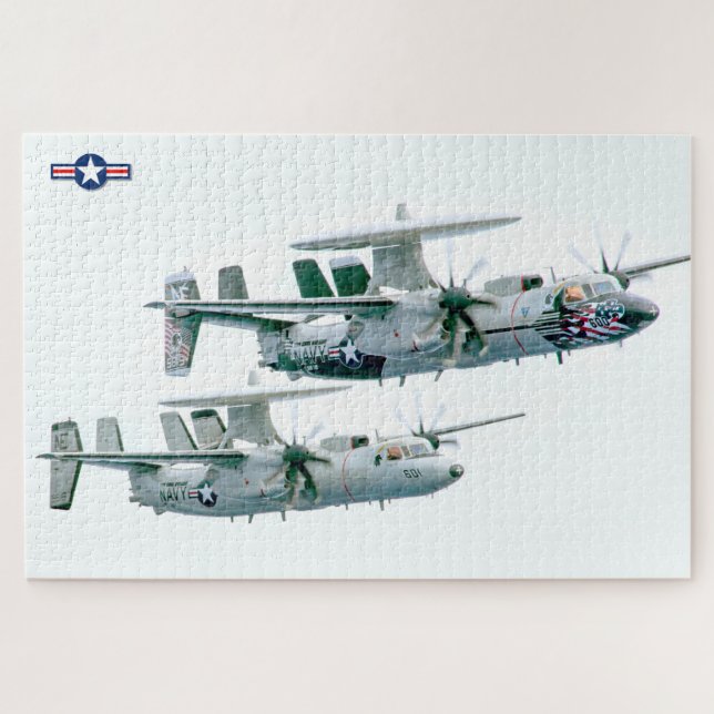 E-2C HAWKEYE (20x30 inches) Jigsaw Puzzle (Horizontal)