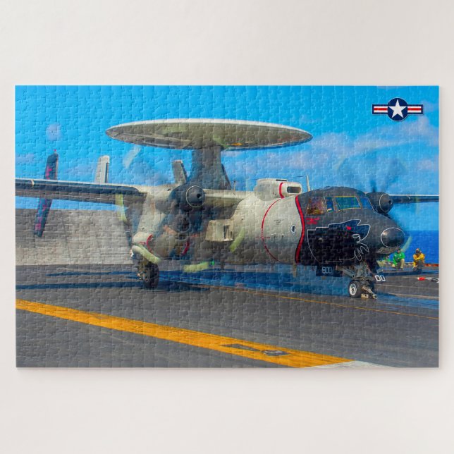 E-2D ADVANCED HAWKEYE (20x30 inches) Jigsaw Puzzle (Horizontal)