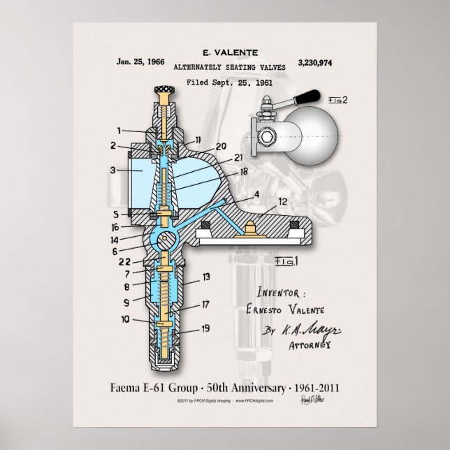 E-61 affiche anniversaire 18"x24" (Devant)