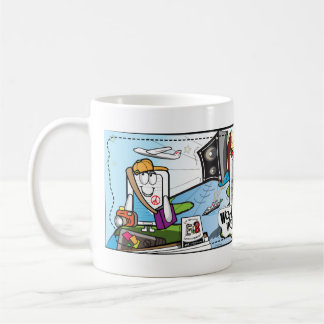 E and B "Dance like you've never.." White Mug