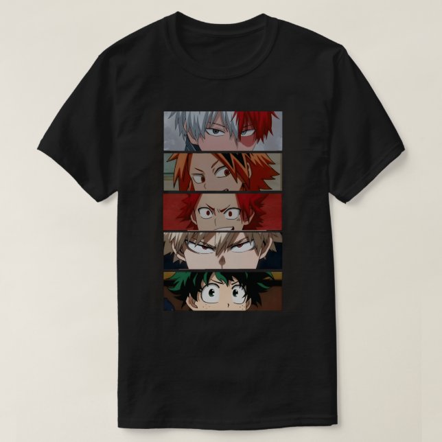 E:\AnhgocUpZZ\Deku Anime Izuku eyes .png T-Shirt (Design Front)