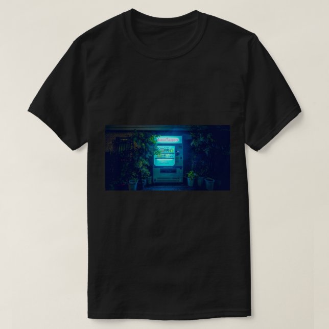 E:\AnhgocUpZZ\Japanese Vending Machine In The Midn T-Shirt (Design Front)