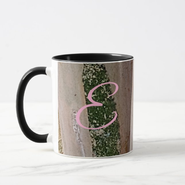 "E" ArborCrosse Initial Mug  (Left)