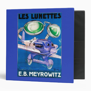 E.B. Meyrowitz Flying Goggles Advertisement Binder