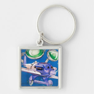E.B. Meyrowitz Flying Goggles Advertisement Keychain