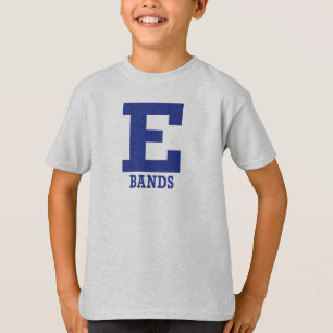 E-Bands Kid Light Grey Short Sleeve T-Shirt