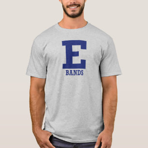 E-Bands Mens Grey Short Sleeve T-Shirt