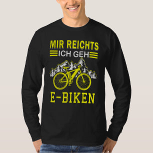 E Bike Electric Bicycle Mtb Mountain Bike Auxiliar T-Shirt