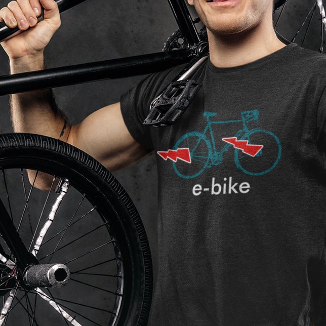 e-bike Electric-Bike T-Shirt (Creator Uploaded)