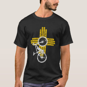 E-Bike New Mexico Zia Symbol T-Shirt